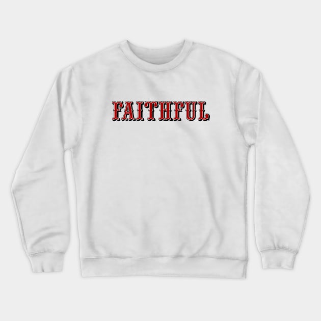 San Francisco Faithful - Gold Crewneck Sweatshirt by KFig21